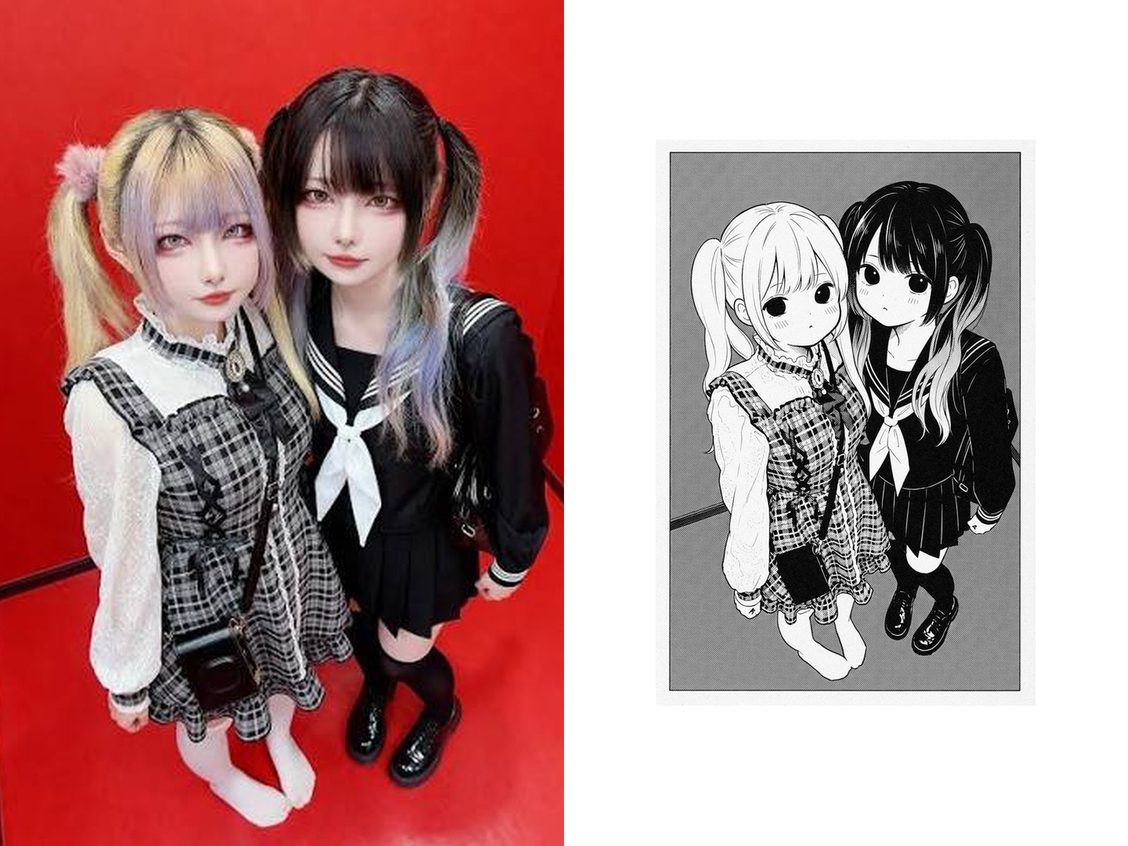 平成のひとりごと：写真とAIスタンプの比較
